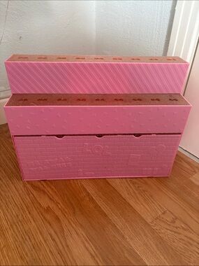 L.O.L. Surprise! Pink Stackable Drawer Storage Unit